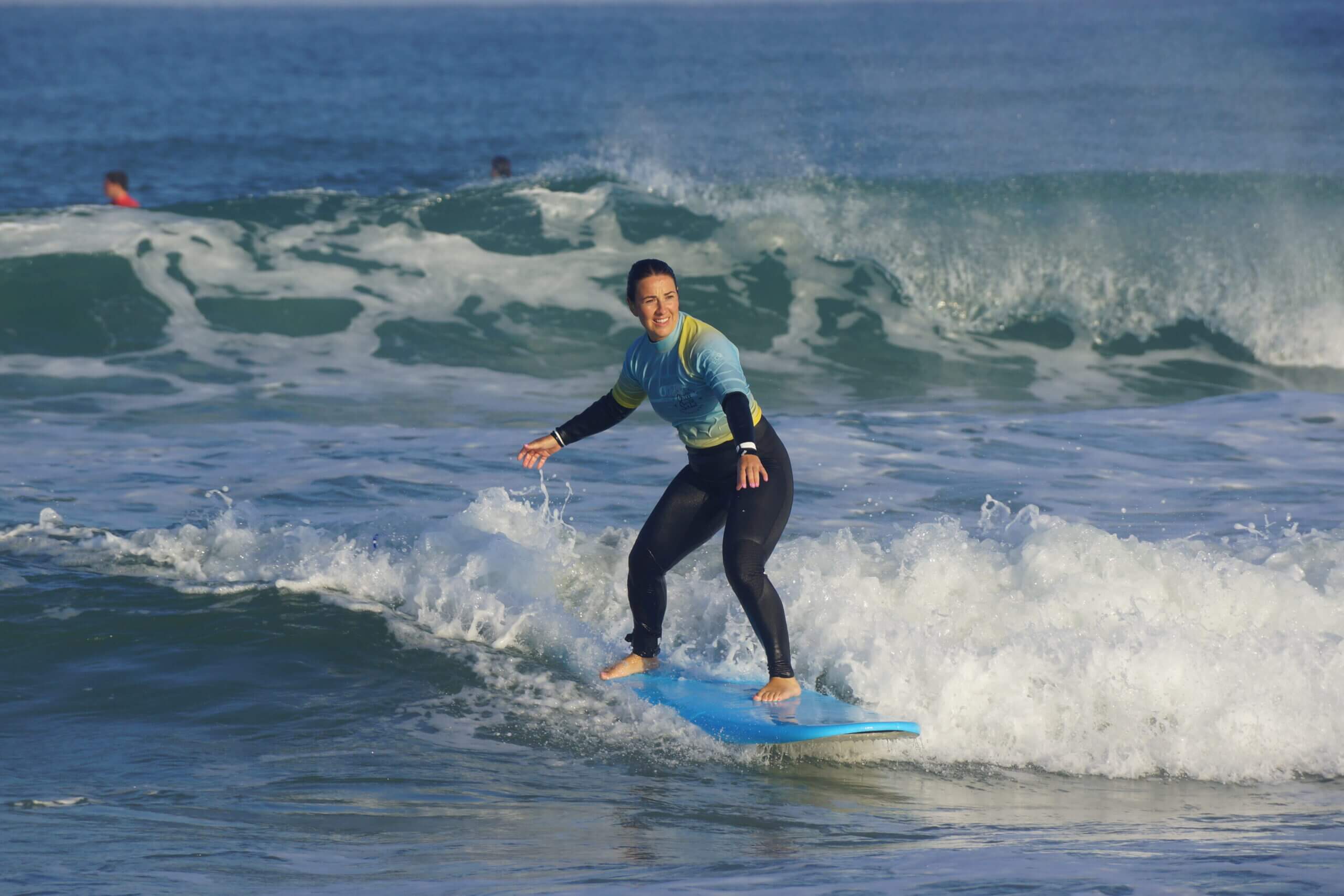 Cours de surf en Hiver
